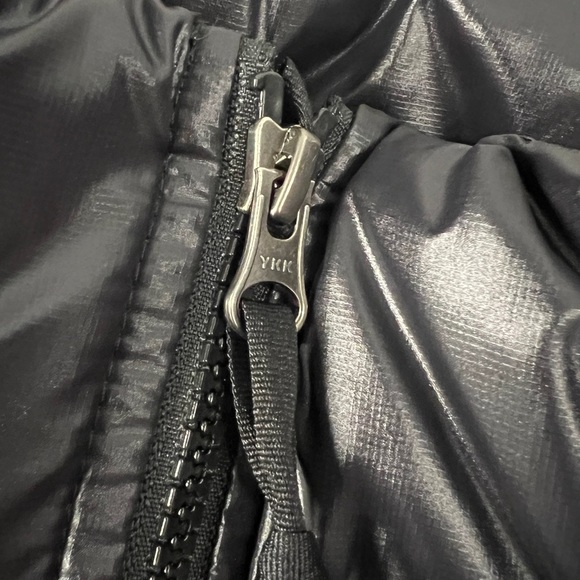 THE NORTH FACE Womens Nuptse Short Jacket Fuchsia Pink Black - Picture 9 of 16